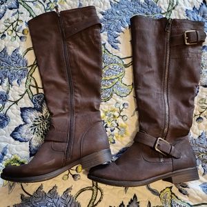 Ladies zide zip boots